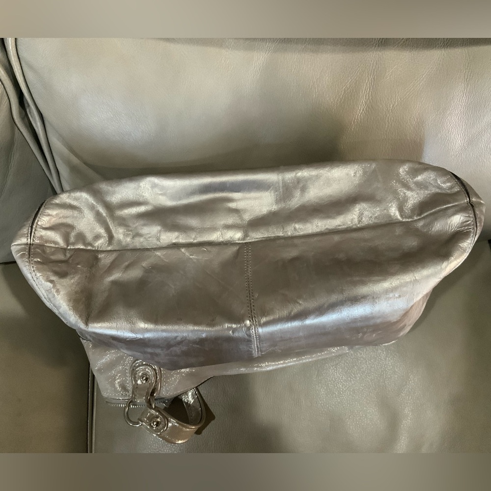 ❤️❤️ Coach Poppy Glam Tote Metallic❤️❤️ - Picture 9 of 9